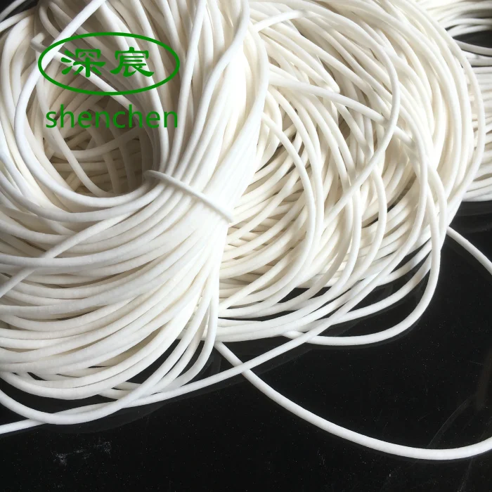 1 м силиконовая пенящаяся лента круглая резина высокотемпературная устойчивая