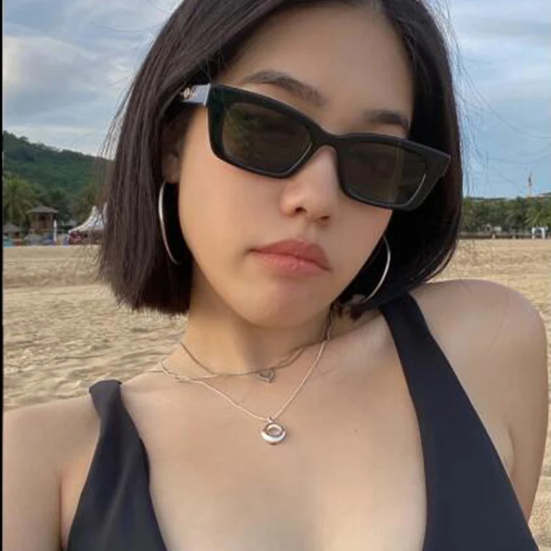 

new JENNIE 1996 Korean Design Sunglasses Women Sunglasses for Men Luxury brand Vintage Original Package Dropshipping Sun glasses