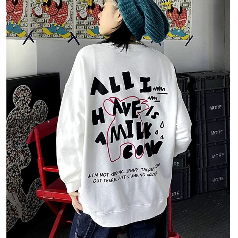 

Medium And Long Plush Hoodless Sweater For Women In Autumn And Winter Loose Korean BF Lazy Style Versatile Small Coat Salt Coat