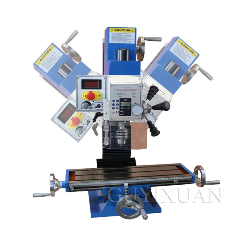 Миниатюрный сверлильный и фрезерный станок 1000 Вт компактный