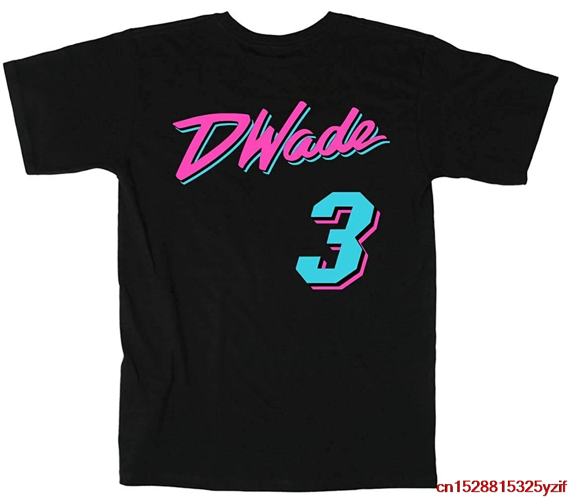 TSDFC черная футболка в стиле Майями Уэйд Вайс Сити унисекс для мужчин и женщин| |