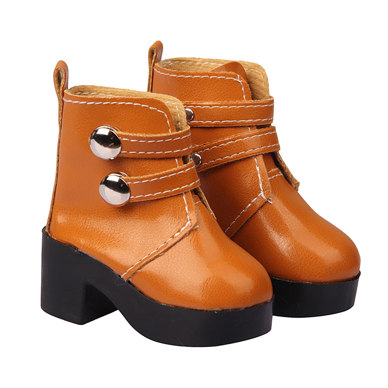 Модная обувь ручной работы на высоком каблуке женская из ПУ кожи 18 дюймов куклы