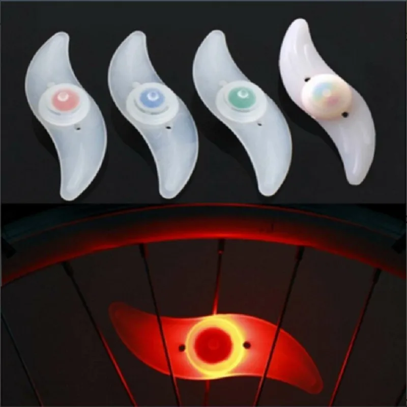 Спицевая проволока шина колеса светодиодная яркая лампа светильник Luz Bicicleta Luces Hot