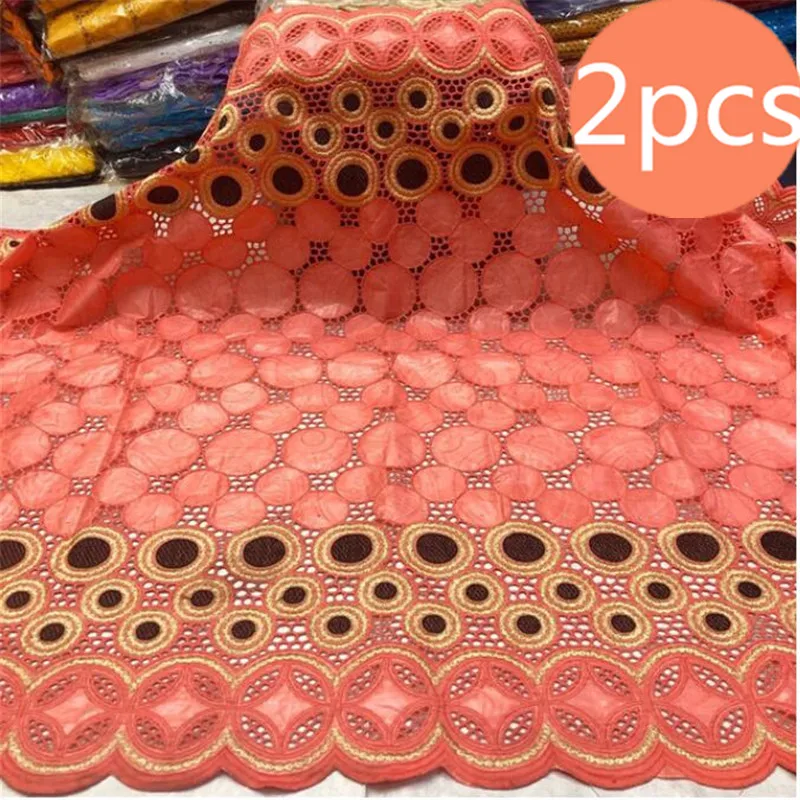 2 шт. Африканский Базен riche ткань хорошее качество брод Последняя мода хлопок