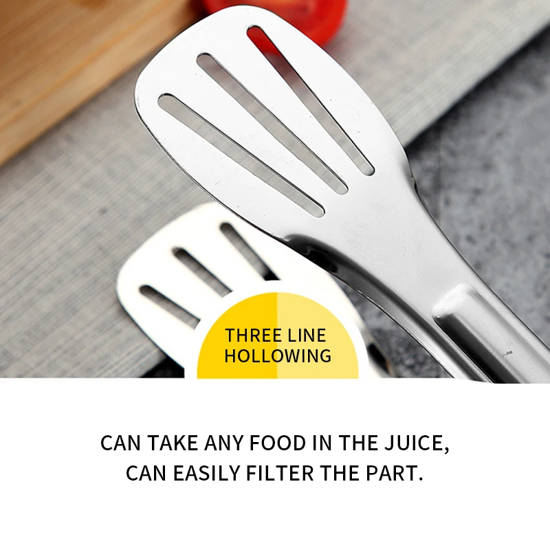 Щипцы для пищи из нержавеющей стали Кухня посуда шведского стола Пособия по