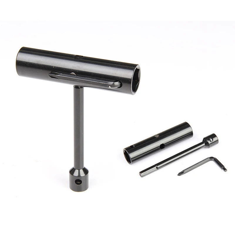 

T Y Shape Skateboard Tools Removable Hexagon Multi-function Long Board Fish Board Repair Wrench Tools