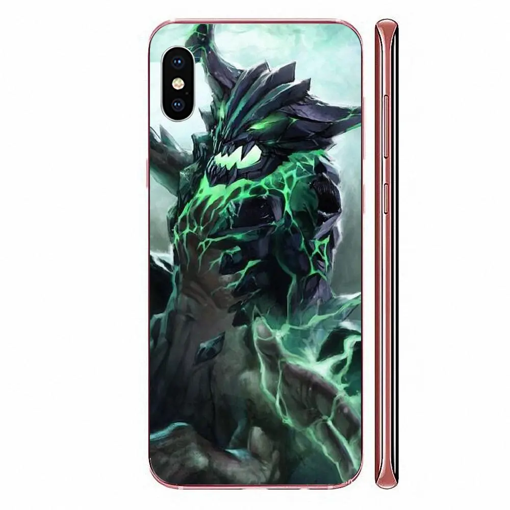 ТПУ силиконовый чехол для Xiaomi Redmi mi10 lite Pro Note 9 PRO Max 9s Mi9 K30 K20 5G Dota 2 Darkterror Безликий