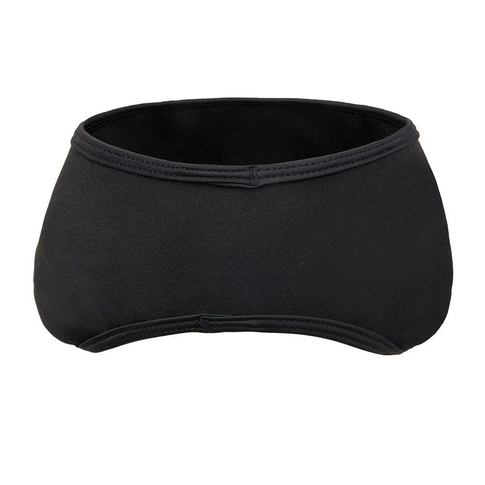 Флисовые теплые наушники для мужчин и женщин однотонная Зимняя повязка на голову