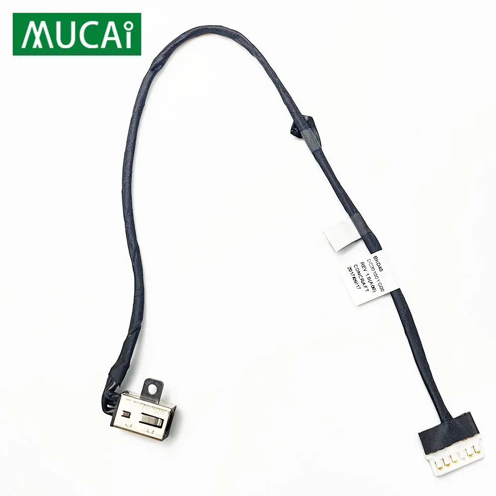 

DC Power Jack with cable For Dell 7000 14 7460 7472 7572 P74G laptop DC-IN Flex Cable