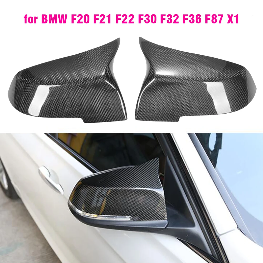 Крышки для зеркал заднего вида Bmw 1 2 3 4 серии F20 F21 F87 M2 F23 F30 F36 X1 E84 углеродное волокно