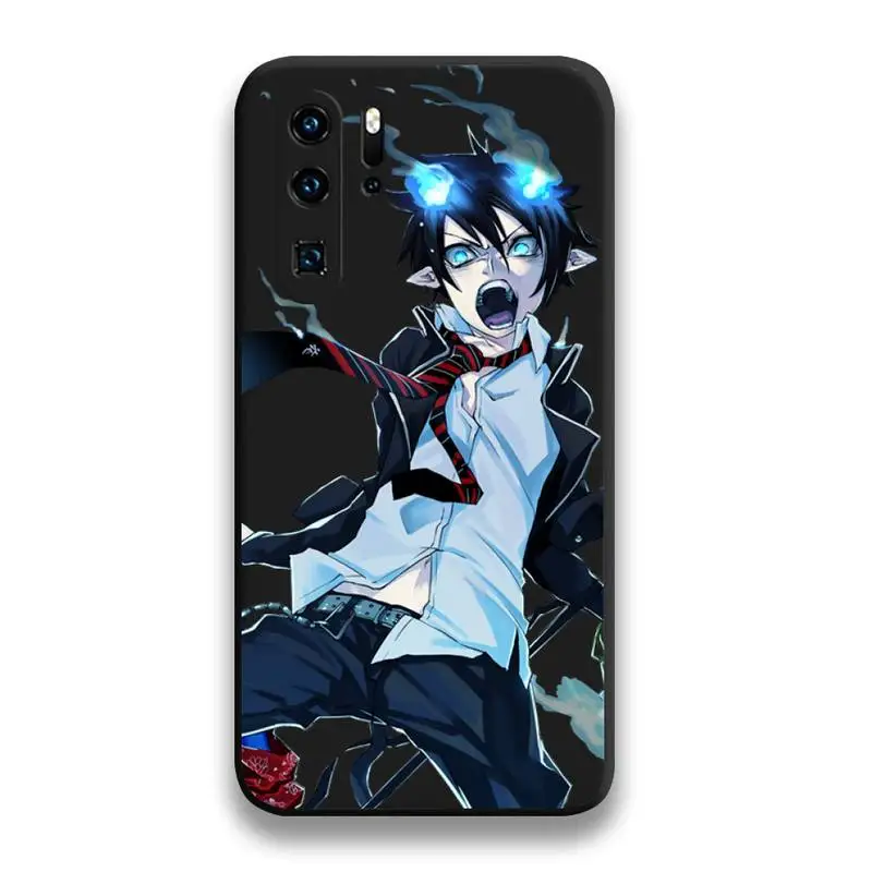 

Anime Blue Exorcist Rin Okumura Phone Case For Huawei P20 P30 P40 lite E Pro Mate 40 30 20 Pro P Smart 2020
