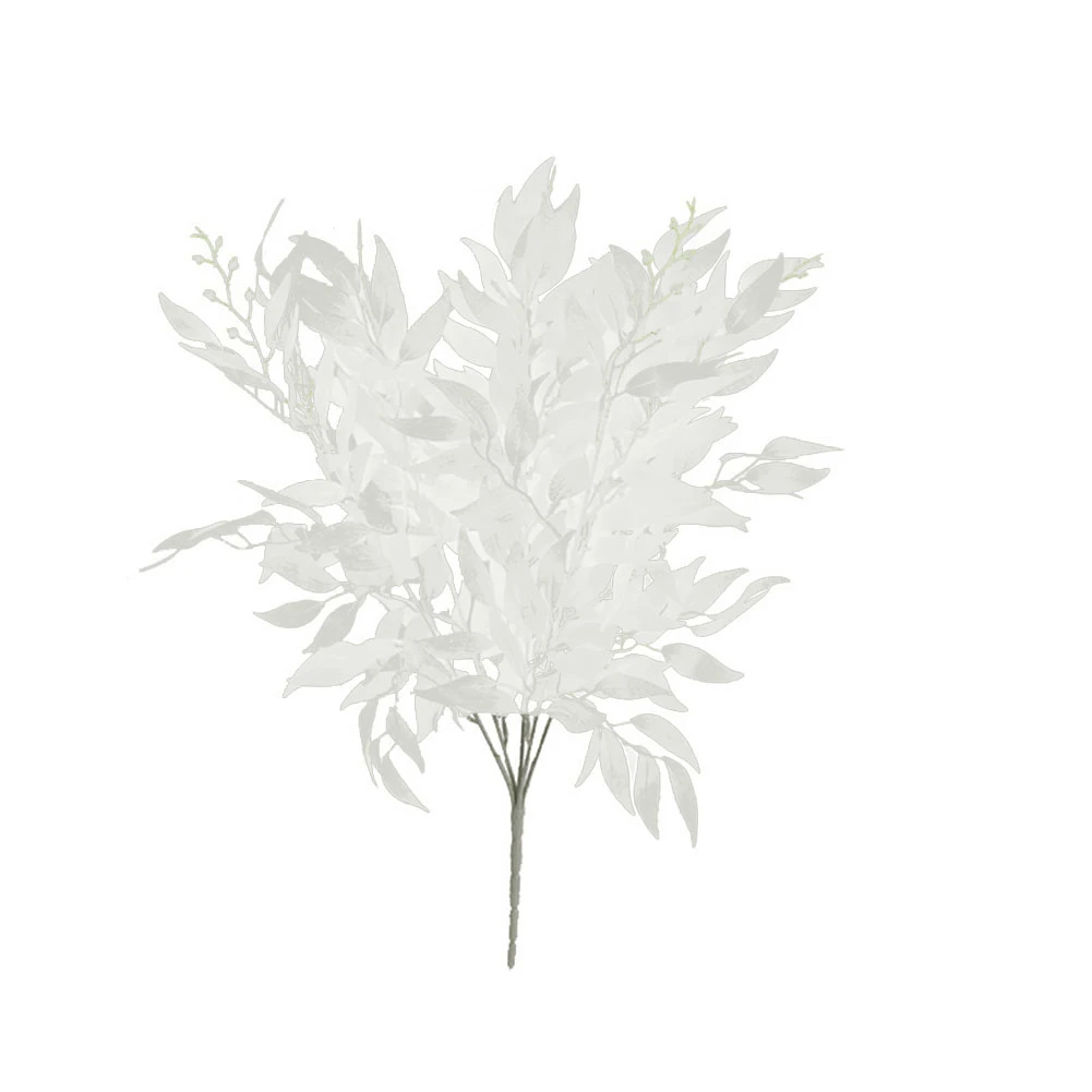 

1Pc Artificial Willow Foliage Leaf Home Garden Stage Wedding Party DIY Decor