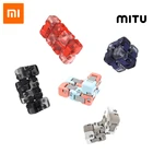 Красочные строительные блоки Xiaomi Mitu Spinner, игрушка-антистресс для пальцев, игрушка-головоломка для снятия напряжения, кубик для сборки, игрушка-Спиннер для пальцев, новинка 2019