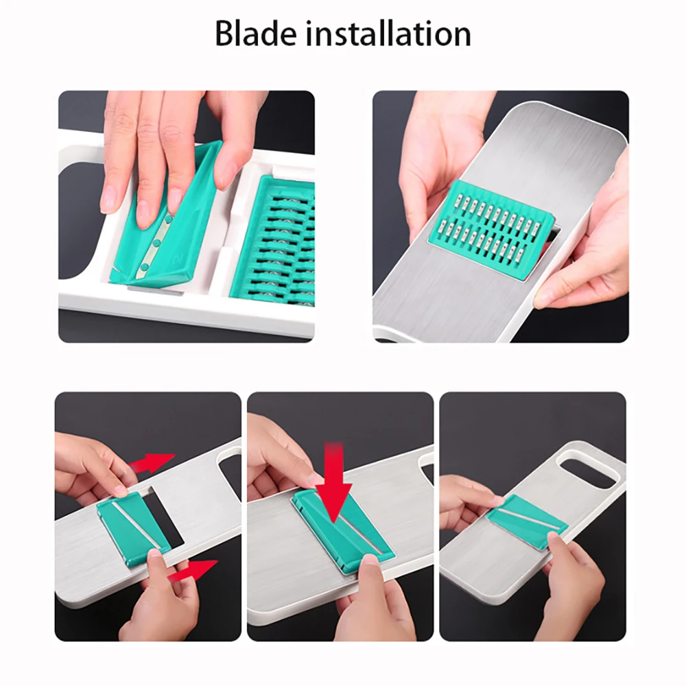 Нержавеющая сталь измельчитель овощей Многофункциональный Кухня инструменты