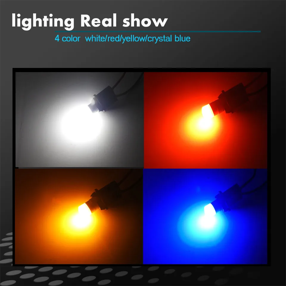 4 шт. супер яркий светодиодный автомобильный купольный светильник 3030 SMD T10 W5W