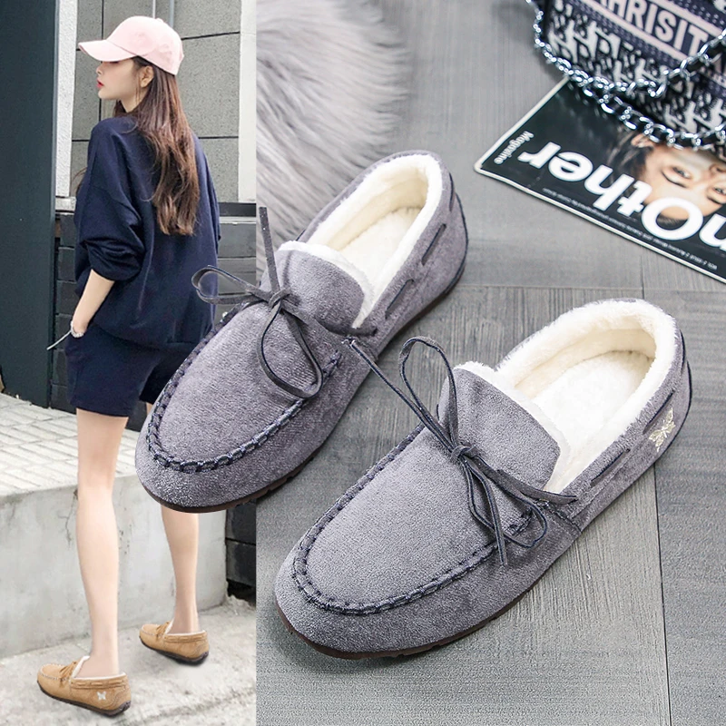 

Женские кроссовки на плоской подошве, с бархатной подкладкой, теплые, удобные, зимние, 2020