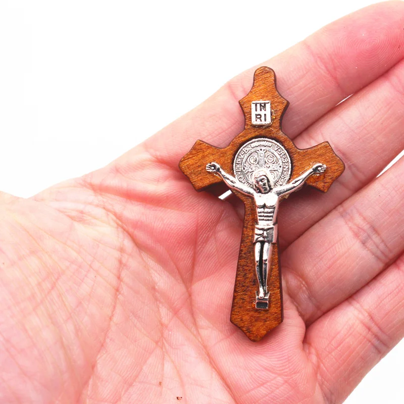 Крест Иисуса Кристо деревянный крест православный инри | Дом и сад