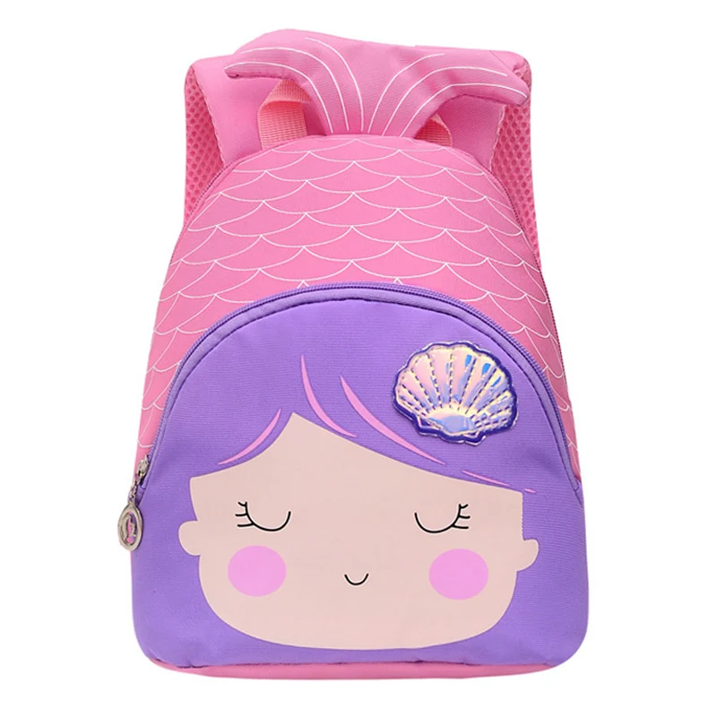 Модные школьные ранцы для девочек милые детские рюкзаки с маленькой русалочкой