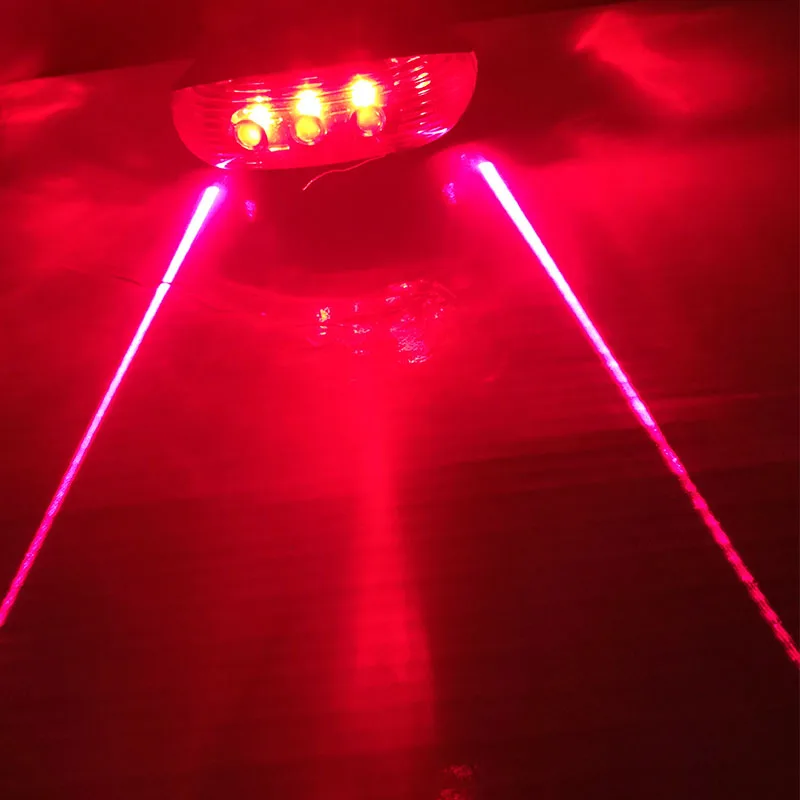 5LED + 2 лазерных велосипедных фонаря безопасности BikeTail свет MTB Bycicle задний лампы