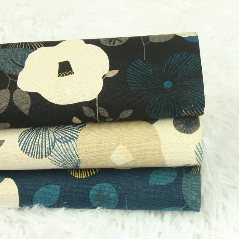 High quality thick pure cotton fabric Collage printing tissu Hand made DIY mouth gold bag clothing | Дом и сад