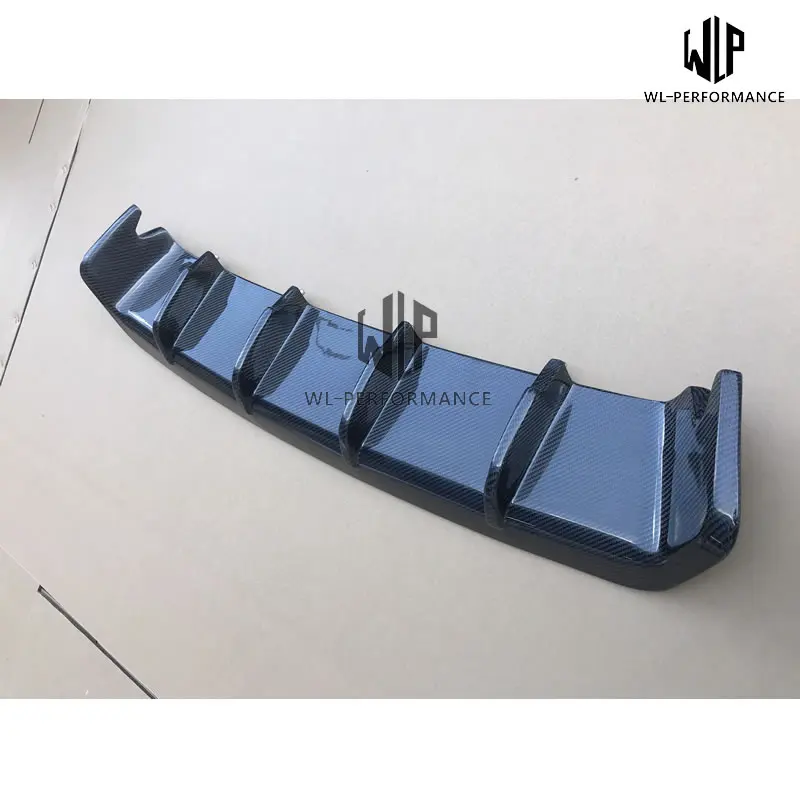 Высококачественный автомобильный Стайлинг из углеродного волокна задний бампер