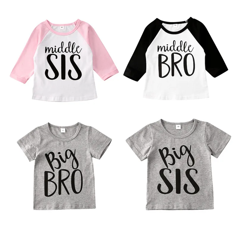 Детский Топ с длинным/коротким рукавом футболка одежда для малышей|Тройники| |