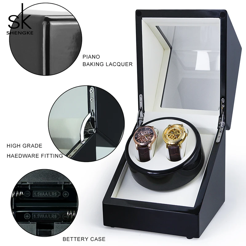 Коробка для часов Shengke Автоматическая Механическая коробка 2021 SK вращающаяся на