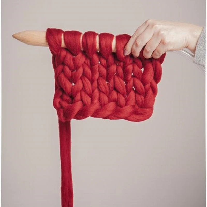 250 г Экстра Толстая линия Исландская шерсть ручная вязка шарф шляпа супер толстая