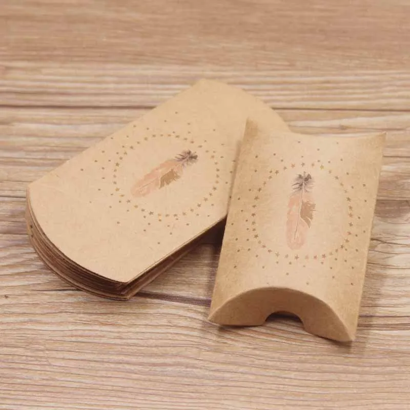 Новый дизайн 20 шт./лот mutli Цветочный стиль подарочная коробка в виде подушечки