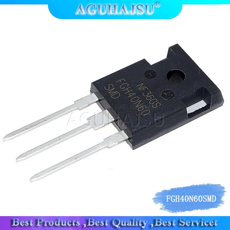 5 шт. FGH40N60SMD 40N60SMD 40N60 GH40N60 TO-247 IC инверторный сварочный аппарат IGBT однотрубный 40A / 600V