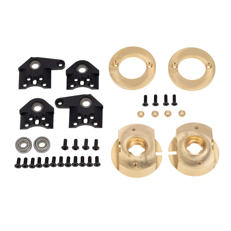

1 Pair Brass Heavy Duty Steering Knuckles Counterweight for Axial Wraith RR10 1/10 RC Crawler Car Upgrade Parts