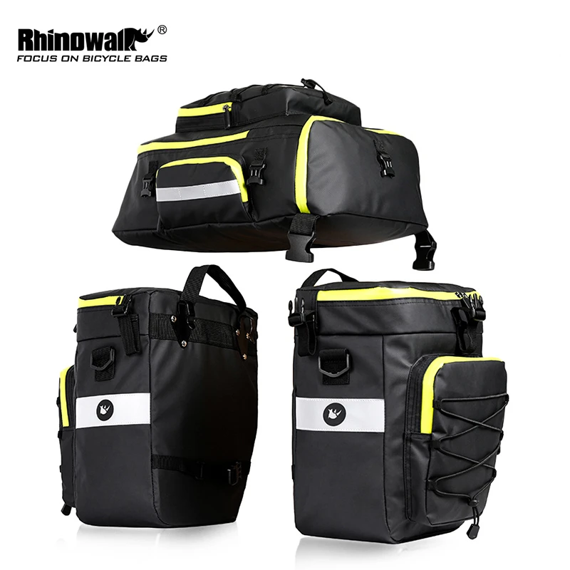 Водонепроницаемый MTB дорожный велосипед 3 в 1 седло мешок Велоспорт Двусторонняя