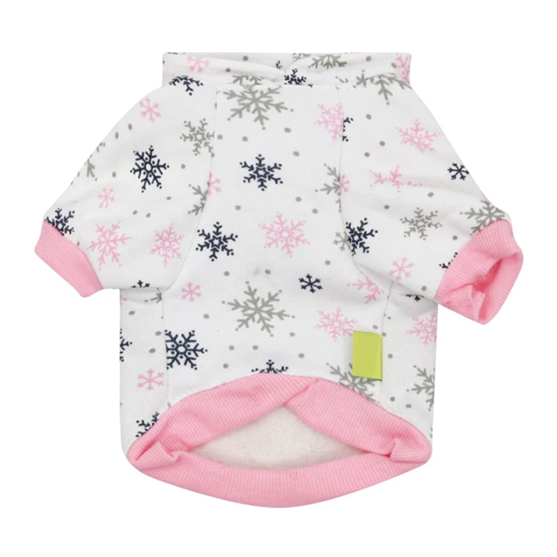 Christmas Tree Printed Dog Sweater Holiday Models Cute Thick Warm Autumn And Winter Pet Clothes Jacket Soft Coat | Дом и сад