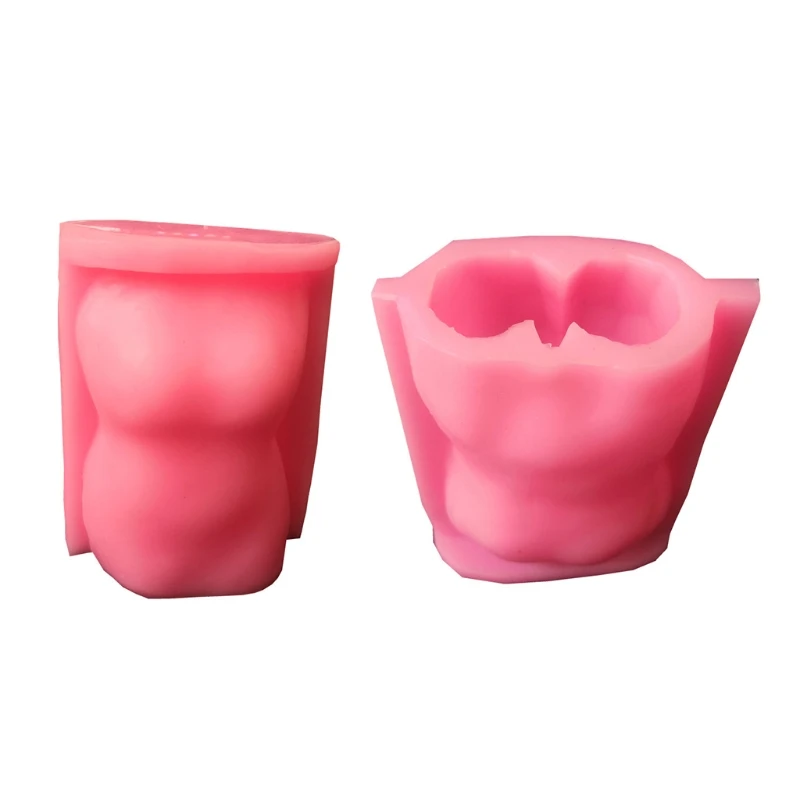 

3D Human Body Candle Epoxy Resin Mold Aromatherapy Plaster Soap Casting Silicone Mould DIY Crafts Ornaments Making Tool B03B