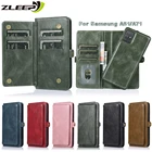 Кожаный чехол для Samsung Galaxy A51, A71, Роскошный кошелек, чехол с отделением для карт, флип-чехол, подставка, держатель, чехол для телефона, Магнитный чехол