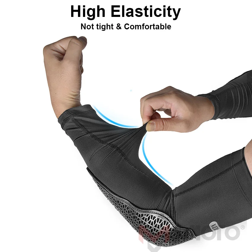 Велосипедные наколенники VEMAR летние Защитные Налокотники для горного велосипеда