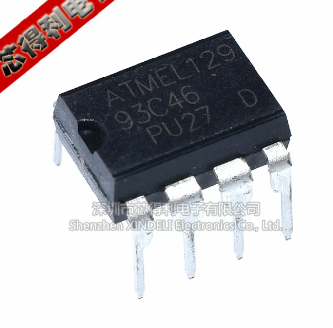 

Mxy 10PCS AT93C46 DIP8 93C46 DIP-8 DIP EEPROM 64x16 new original