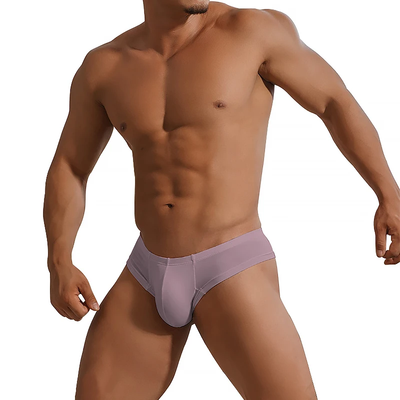 

ADANNU Low Waist Panties Gay Man Slip Men Underwear Briefs U Convex Modal Cuecas Quick Dry Ropa Interior Hombre Lingerie Sissy