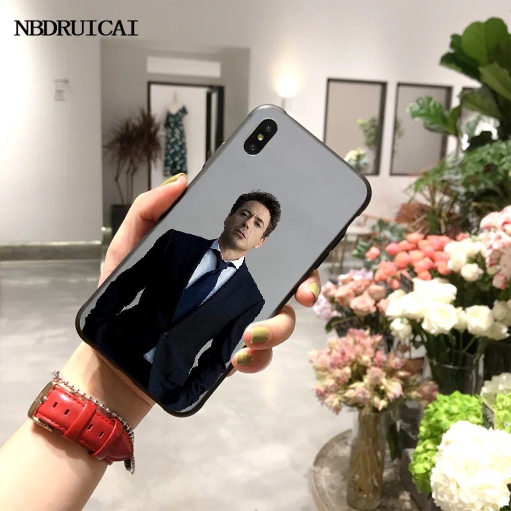 penghuwan robert downey jr soft silicone tpu phone cover for iphone 11 pro xs max 8 7 6 6s plus x 5s se xr case free global shipping