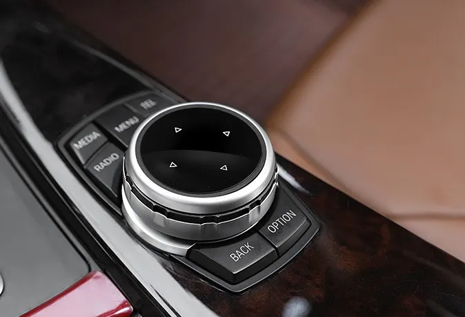 Оригинальные автомобильные Мультимедийные кнопки наклейки для BMW 1 2 3 5 X3 F25 X5 F15 X6 16