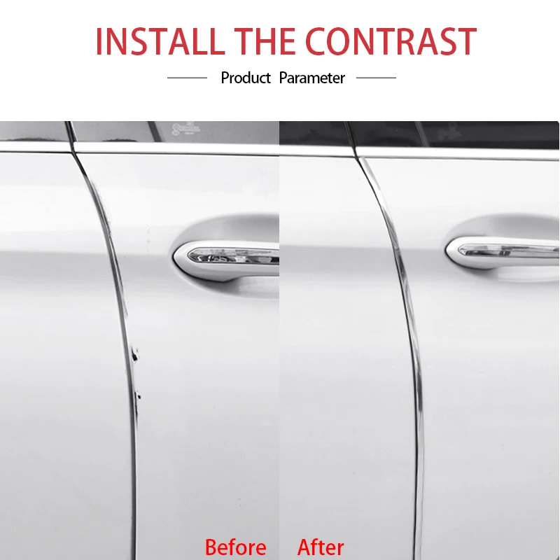 10 м защита края двери автомобиля Универсальная автомобильная полоса против