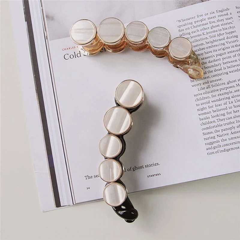 Заколка для волос в Корейском стиле вертикальная заколка хвоста | Украшения и