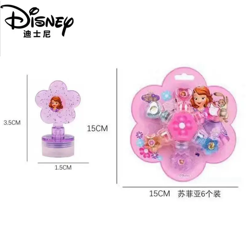 6 шт./компл. из мультфильмов Disney Принцесса Диснея Русалка Холодное сердце