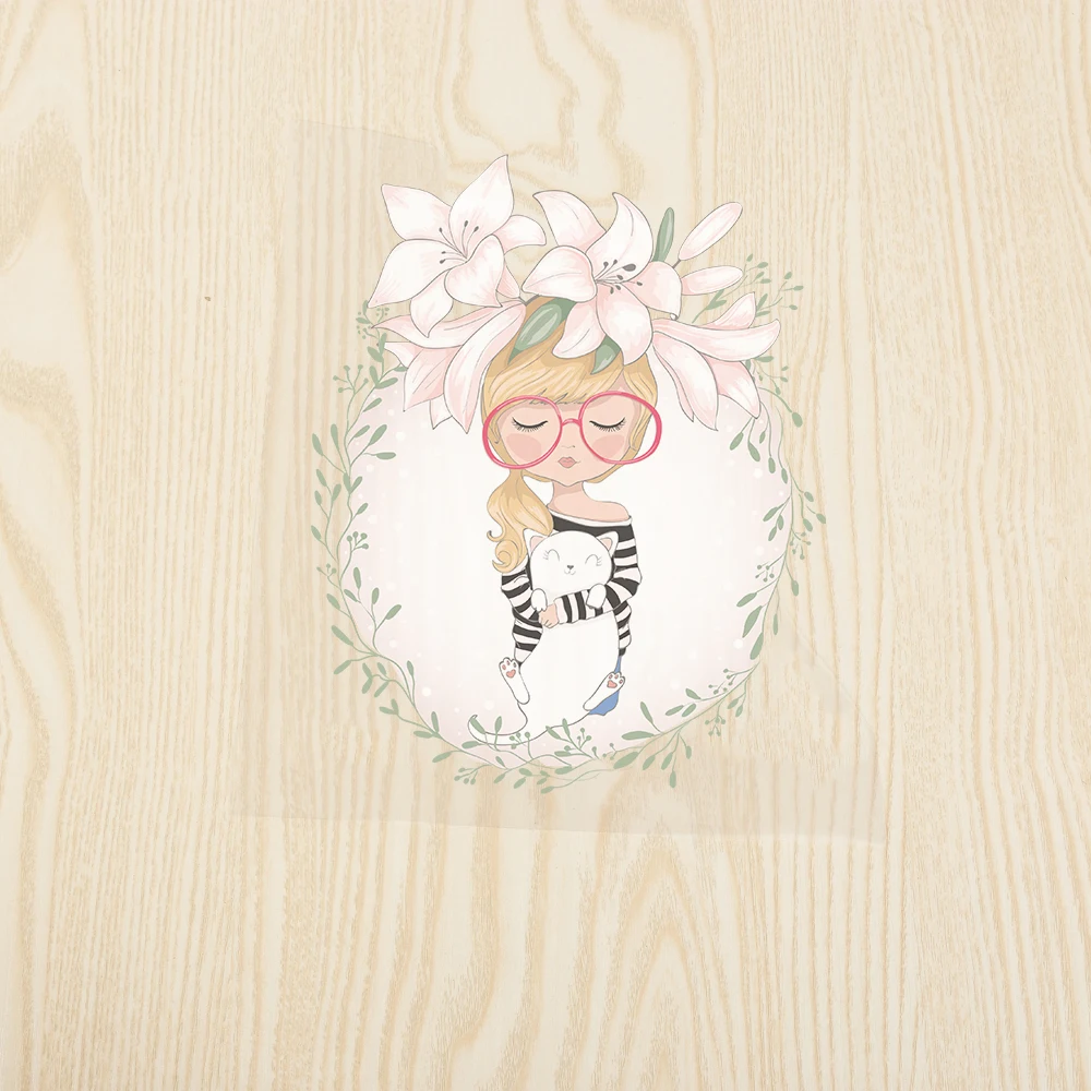 Нашивки Железный переводной стикер Милая Аппликация Забавный патч для одежды DIY