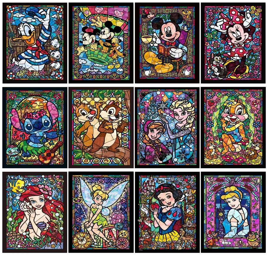 Полностью круглое сверло 5D DIY Алмазная картина &quotМультяшные персонажи&quot 3D