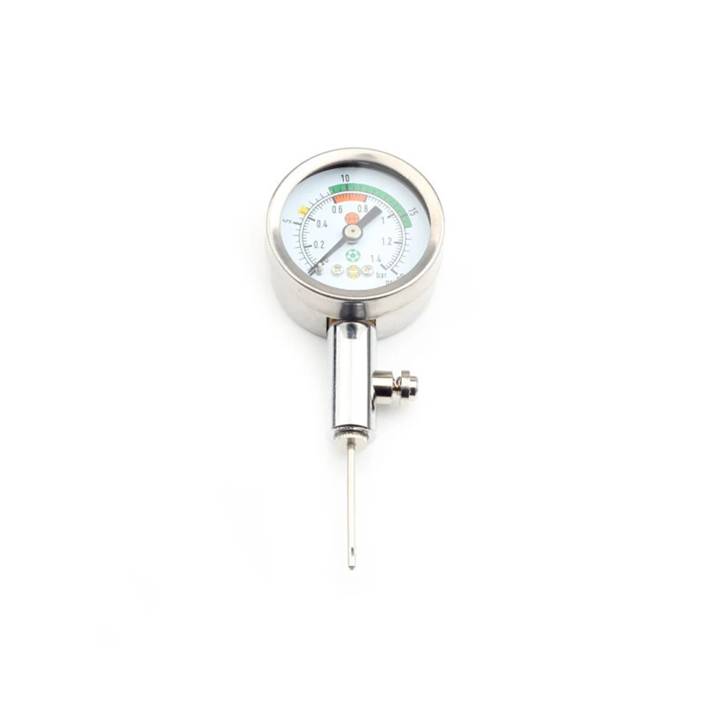 

Professional Durable Portable Volleyball Silver Metal Basketball Accurate Air Watch Football Pressure Gauge