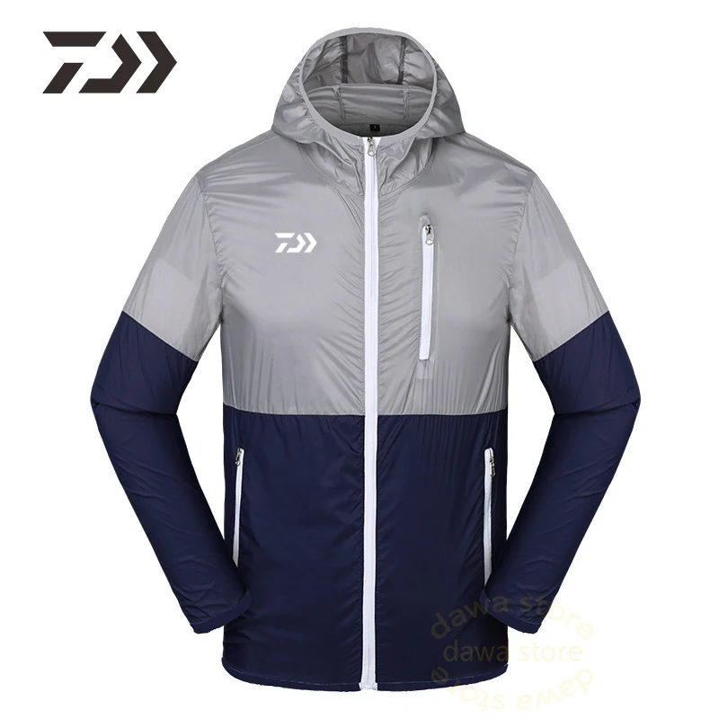 

Daiwa Fishing Jacket Men Breathable Fishing Clothes Men Thin Light Fishing Shirt Quick Dry Outdoor Fishing Clothing Skin Coat