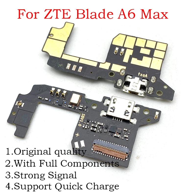 Оригинальная плата зарядного устройства для порта USB гибкий кабель ZTE Blade A6 Lite / Max