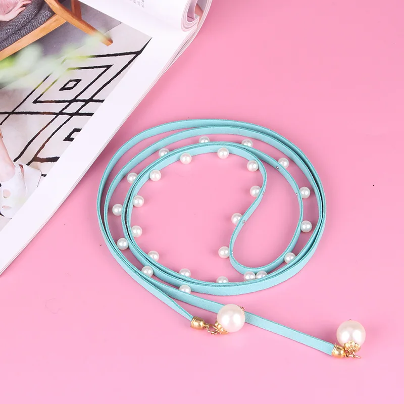 Модный тонкий ремень из искусственной кожи женское платье с искусственным