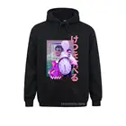 Свитшот мужской с капюшоном, в японском стиле